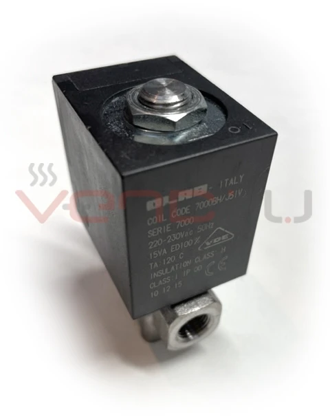 клапан 15VA 2 V.1/8"F.DN3 M4 OT/TEA 230V