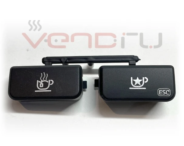 Нижние левые черные панели кнопок кофемашины AULIK