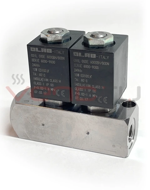 Линейка клапанов 3 ev 2 vie 5W 24V DC